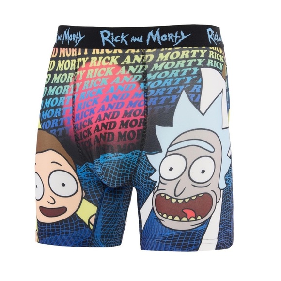 MENS CARTOON LICENSED BOXERS NEW SIZE XL TOM & JERRY / LOONEY TUNES / RICK MORTY - Picture 2 of 10